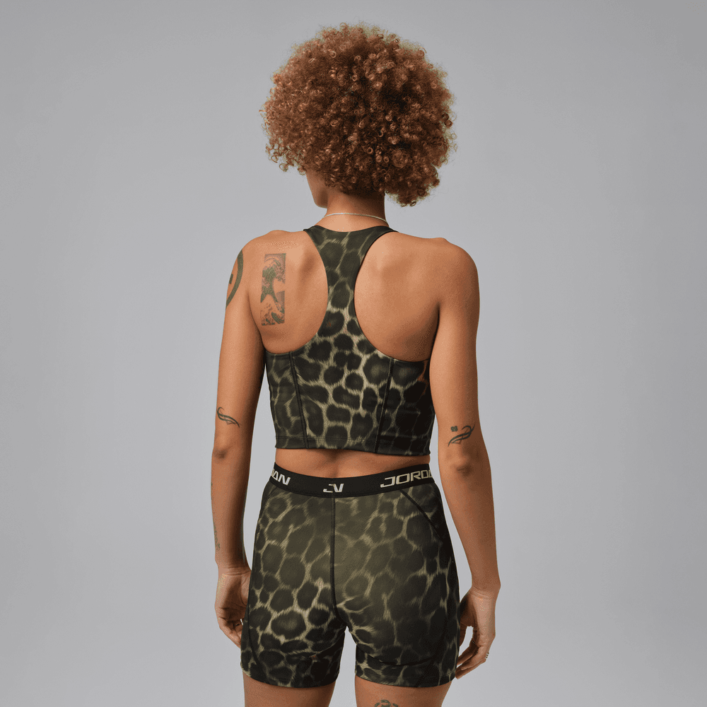Jordan Sport Women's Dri-FIT Printed Top 'Luminous Green'