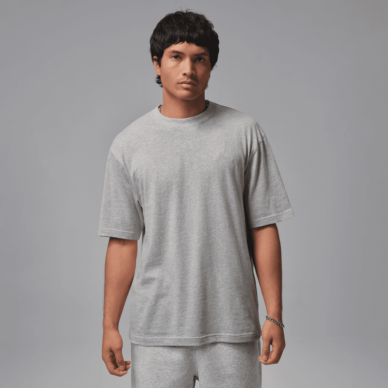 Jordan Men's Embroidered Jumpman T-Shirt 'Grey Heather'