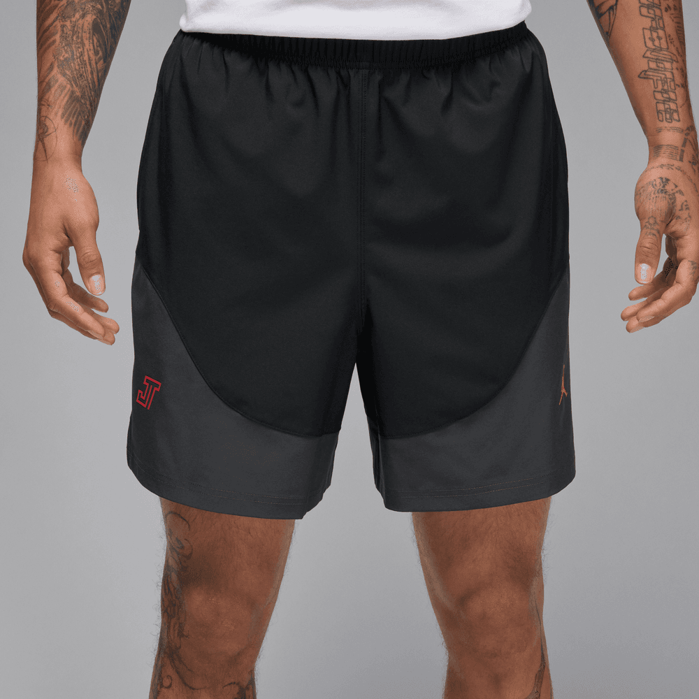Jayson Tatum Tatum Men's Dri-FIT Woven Shorts 'Black/Anthracite/Red'