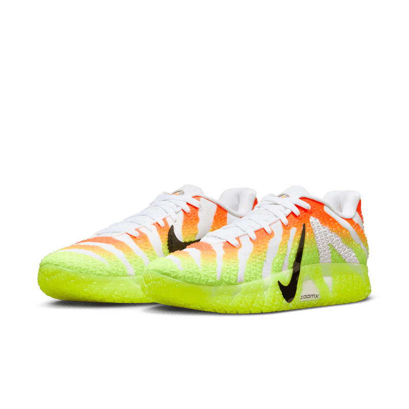 Ja Morant Ja 3 "Snowed In" Basketball Shoes 'White/Black/Crimson/Volt'