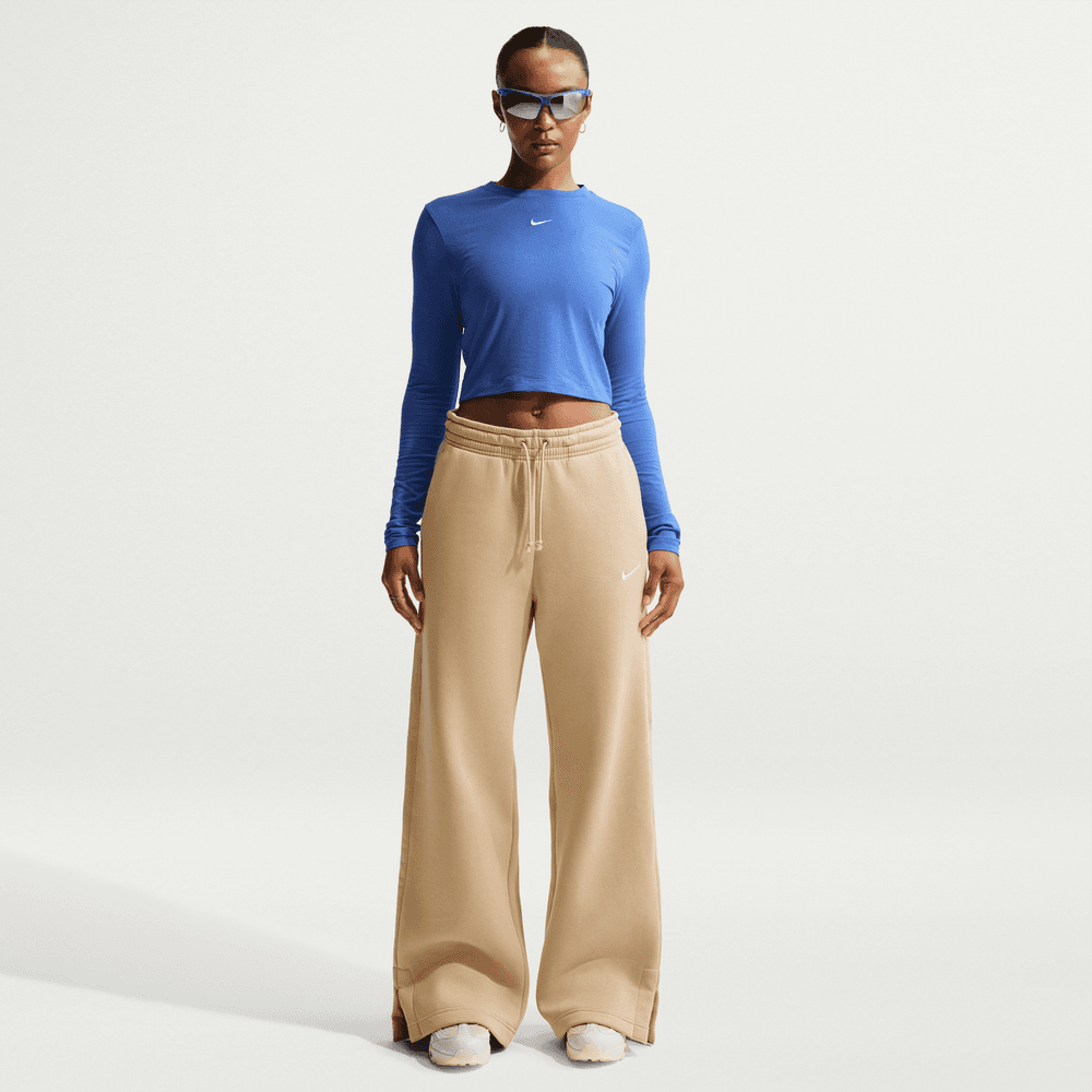 Nike Sportswear Phoenix Fleece Women's High-Waisted Wide-Leg Pants 'Linen'