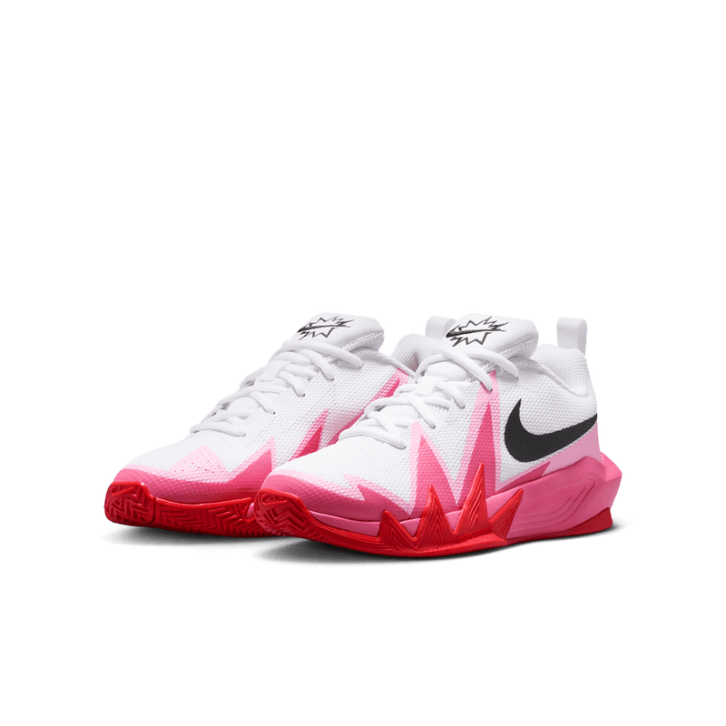 Nike S.T. Dynamite Big Kids' Basketball Shoes (GS) 'White/Black/Pink'