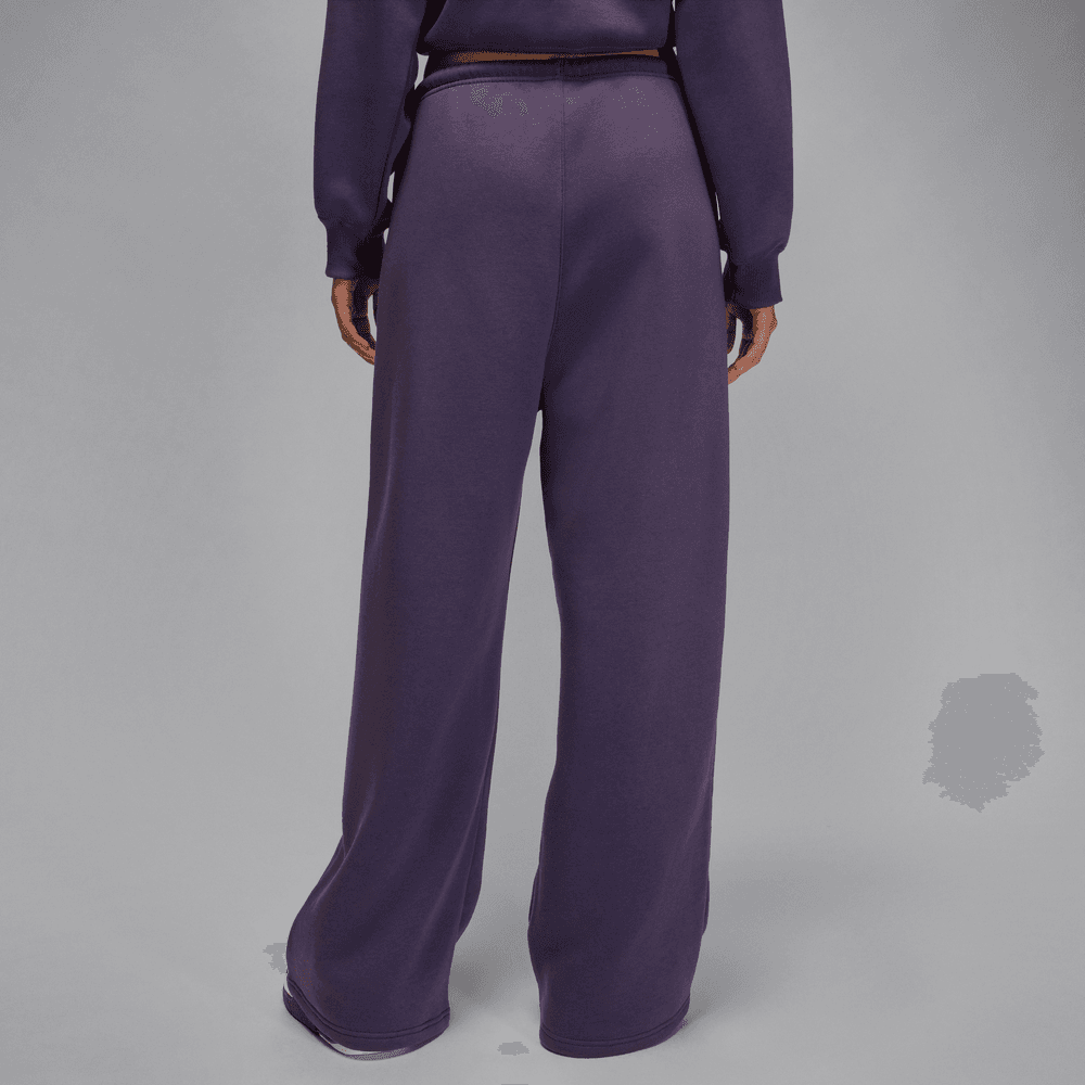 Jordan Brooklyn Fleece Women's Open-Hem Pants 'Dark Raisin'