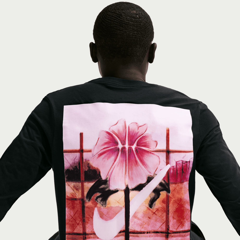Nike Essential Men's Long-Sleeve Basketball T-Shirt 'Black'