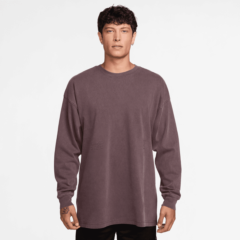 Devin Booker Book Nike Men's Long-Sleeve Basketball T-Shirt 'Tattoo'