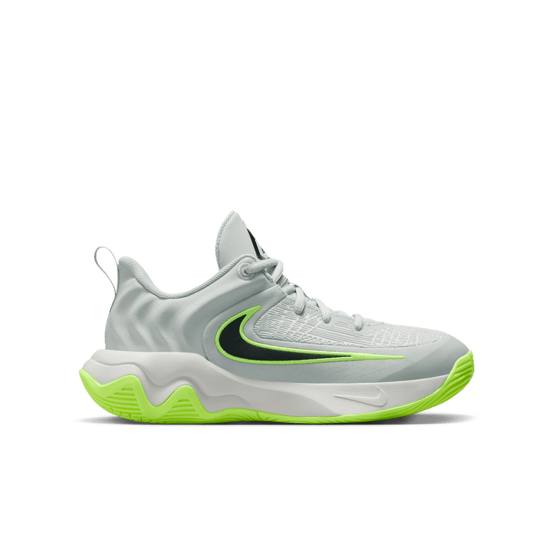 Giannis Antetokounmpo Giannis Immortality 4 Big Kids' Basketball Shoes (GS) 'Silver/Volt'