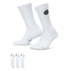 Nike Everyday Elevated Crew Socks (3 Pairs) 'White/Black'