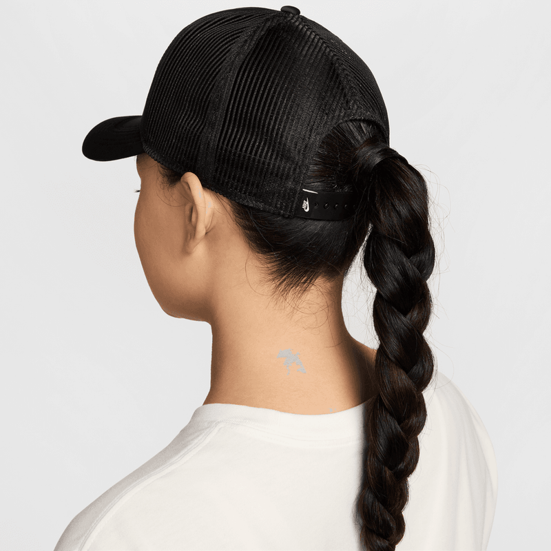 Nike Rise Structured Premium Trucker Cap 'Black'