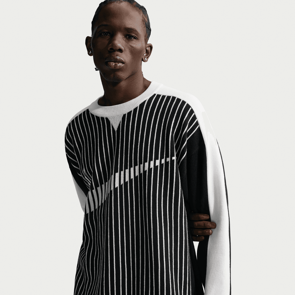 Nike Sportswear Club Men's Jersey Sweater 'Black/Sail'