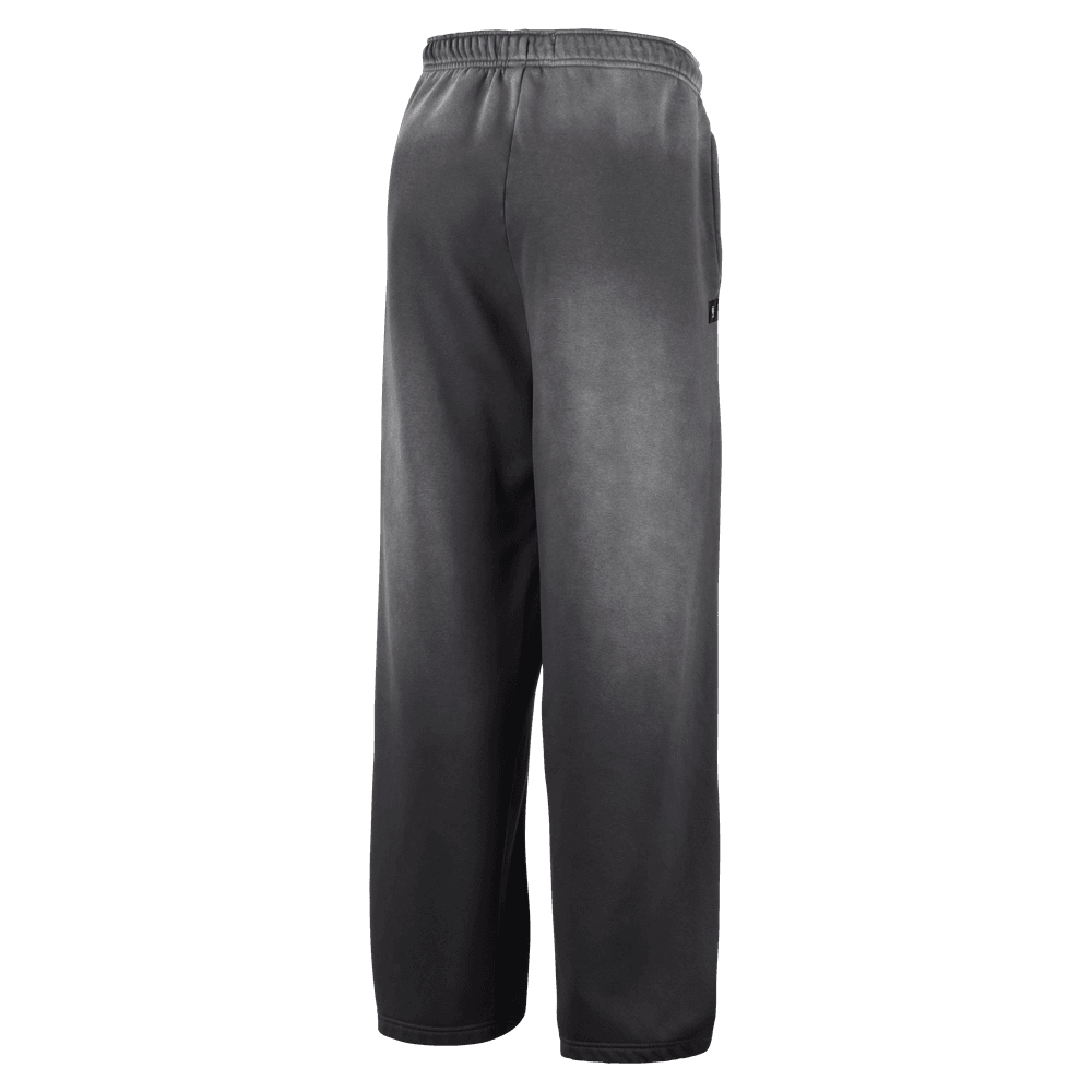 Los Angeles Lakers Standard Issue Nike Men's Fleece Open-Hem Basketball Pants 'Dark Charcoal'