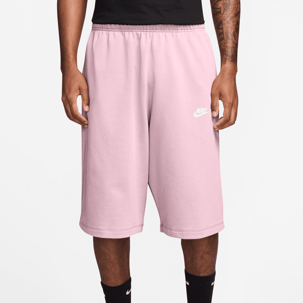 Nike Sportswear Club Men's Oversize French Terry Shorts 'Pink Foam/White'