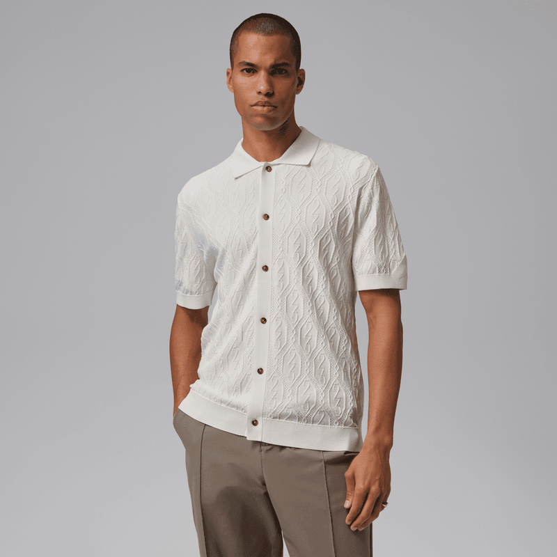Jordan Sport Men's Golf Button-Down 'Sail'