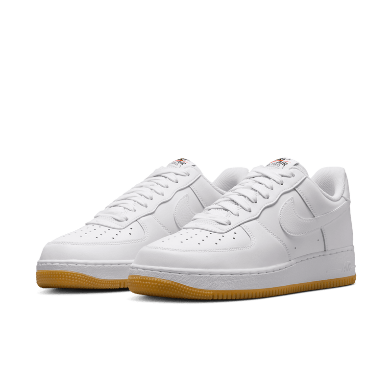 Nike Air Force 1 '07 LV8 Men's Shoes 'White/Gum/Orange'