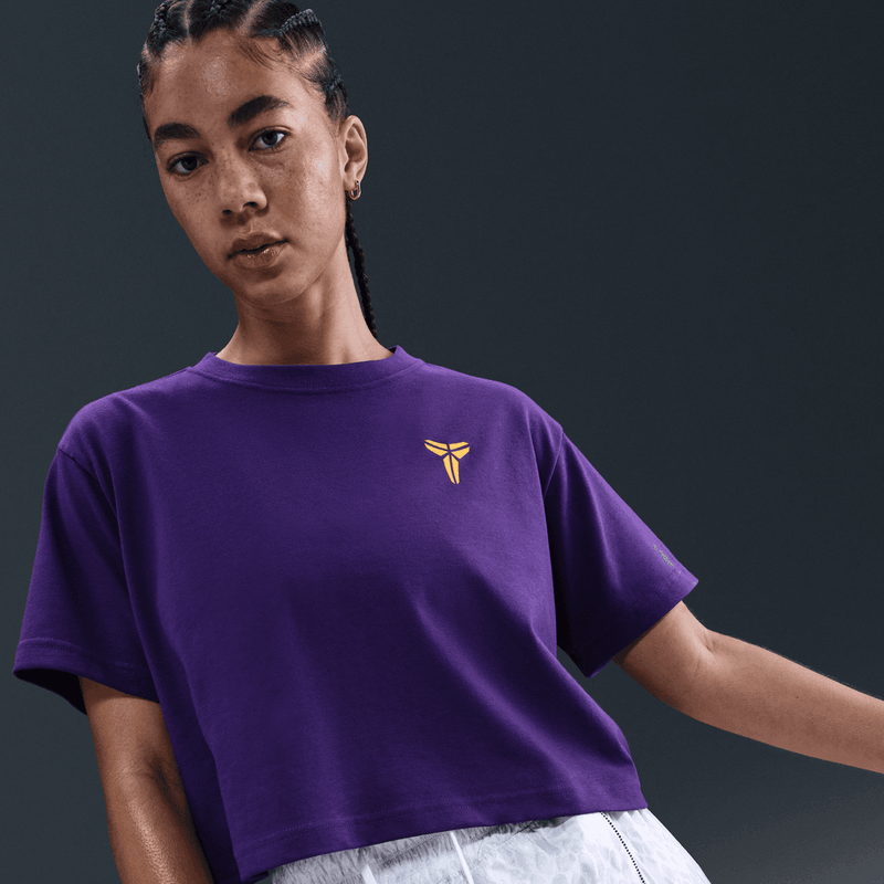 Kobe Bryant Kobe Women's Dri-FIT Cropped Basketball T-Shirt 'Court Purple'