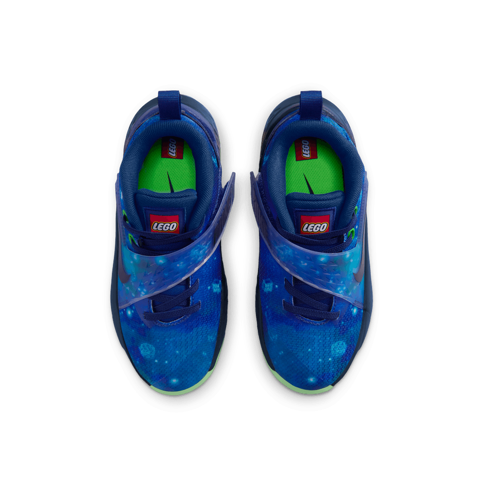 Nike Hustle D 12 x LEGO® Collection Little Kids' Shoes (PS) 'Blue/Black/Multi'