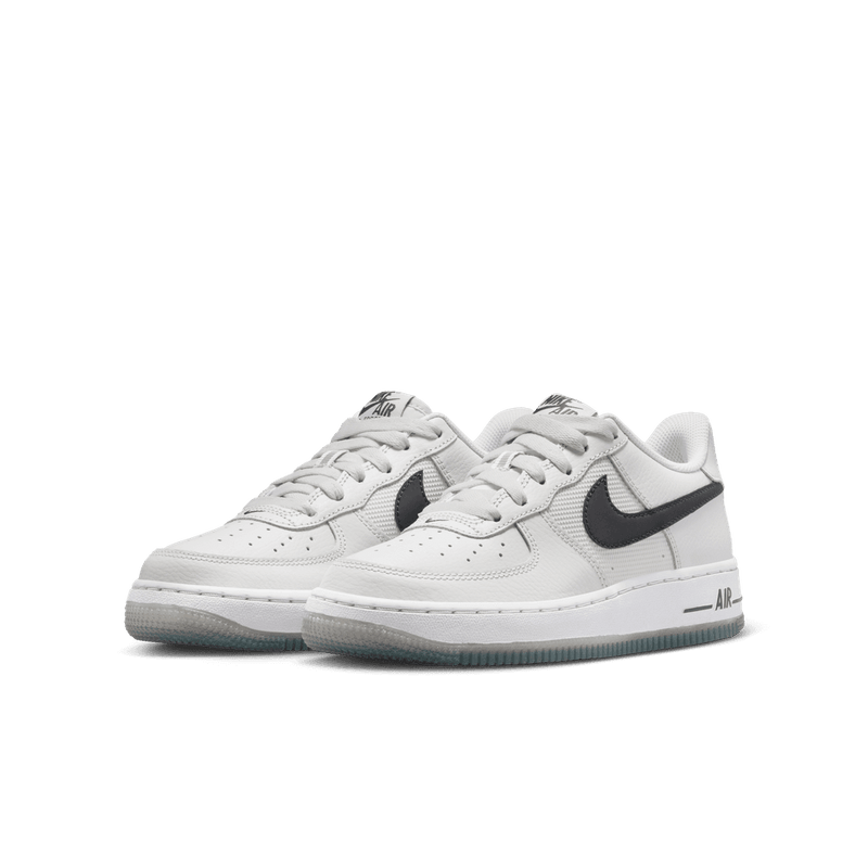 Nike Air Force 1 Big Kids' Shoes (GS) 'Photon Dust/Silver'
