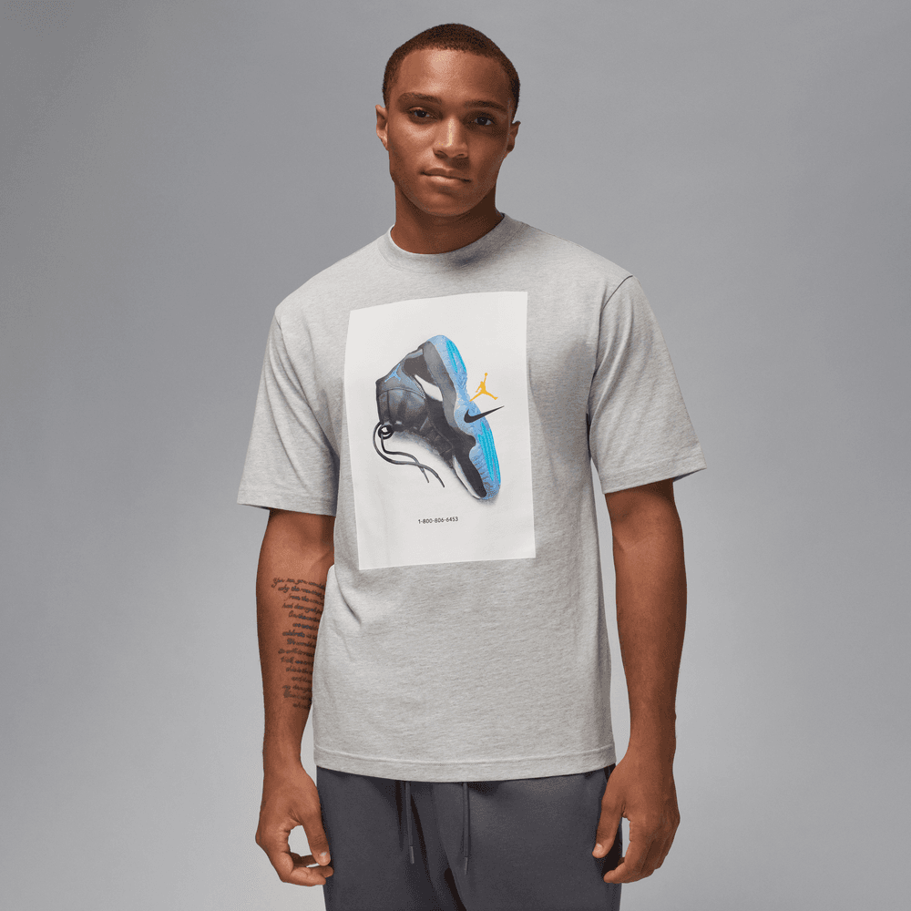 Jordan Brooklyn Men's T-Shirt 'Grey Heather'