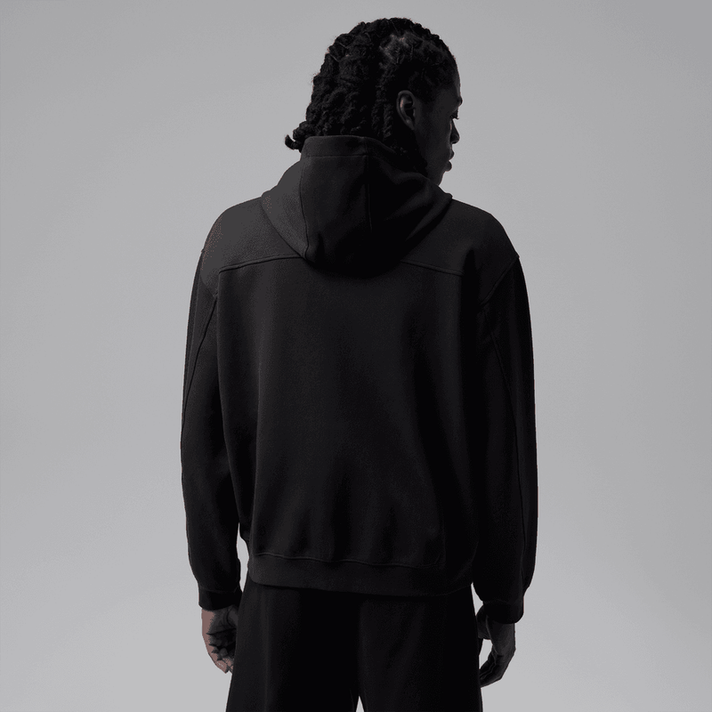 Jordan Sport Hoop Fleece Men's Dri-FIT Full-Zip Hoodie 'Black'