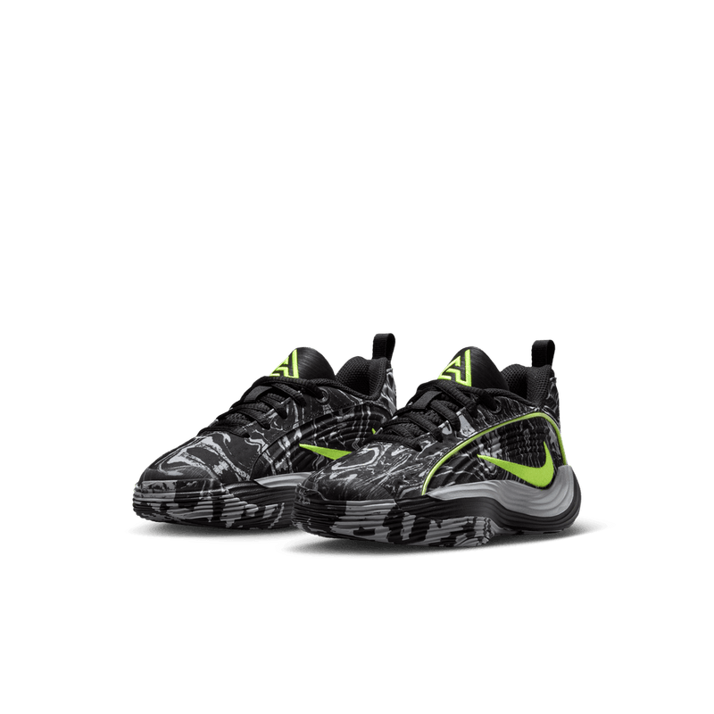 Giannis Antetokounmpo Giannis Immortality 5 Little Kids' Basketball Shoes (PS) 'Black/Volt'