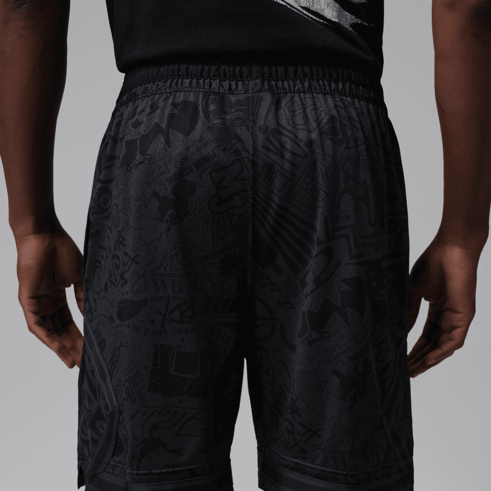 Jordan Sport Men's Dri-FIT Diamond Shorts 'Off Noir/Black'