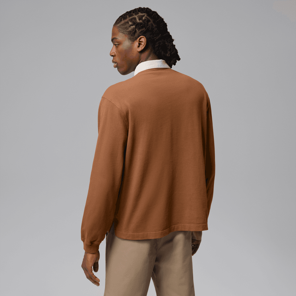 Jordan Flight Essentials Men's Rugby Top 'British Tan'
