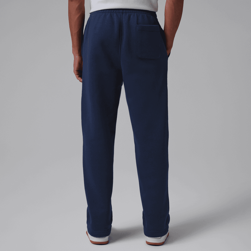 Jordan Brooklyn Men's Statement Fleece Open-Hem Pants 'College Navy'