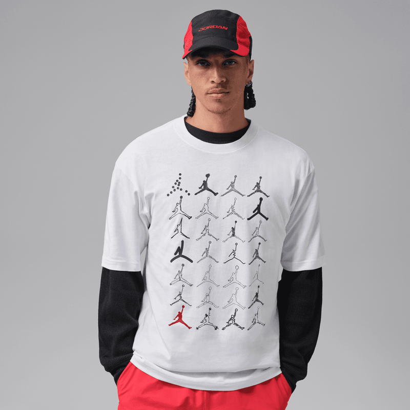 Jordan Brooklyn Men's Crew T-Shirt 'White'
