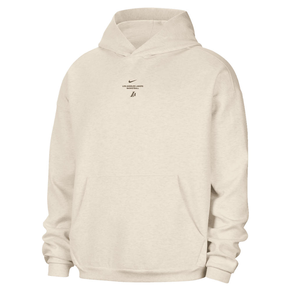 Los Angeles Lakers Standard Issue Men's Dri-FIT Basketball Hoodie 'Pale Ivory'