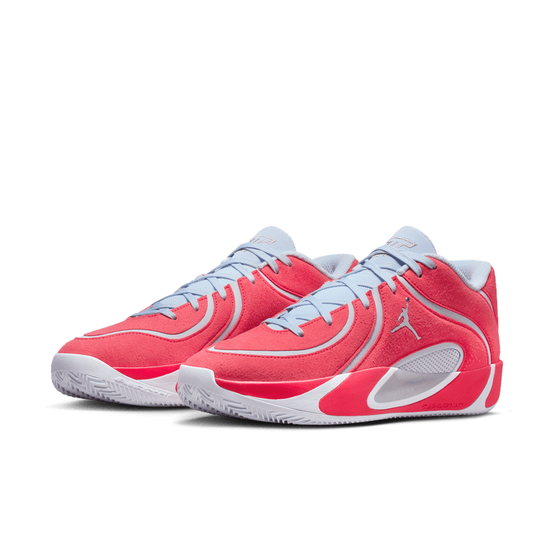 Jayson Tatum Jordan Tatum 4 Basketball Shoes 'Siren Red/Silver/Grey'