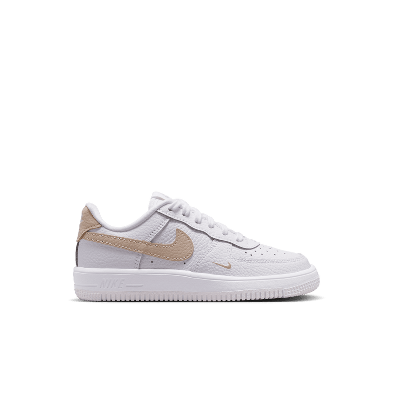 Nike Force 1 Low Little Kids' Shoes (PS) 'White/Rattan'