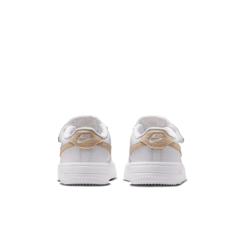 Nike Force 1 Low EasyOn Baby/Toddler Shoes (TD) 'White/Rattan'