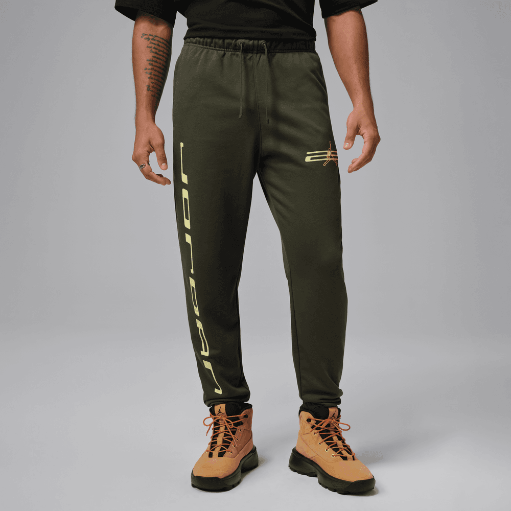 Jordan Sport Crossover Men's Dri-FIT Fleece Pants 'Cargo Khaki/Green'