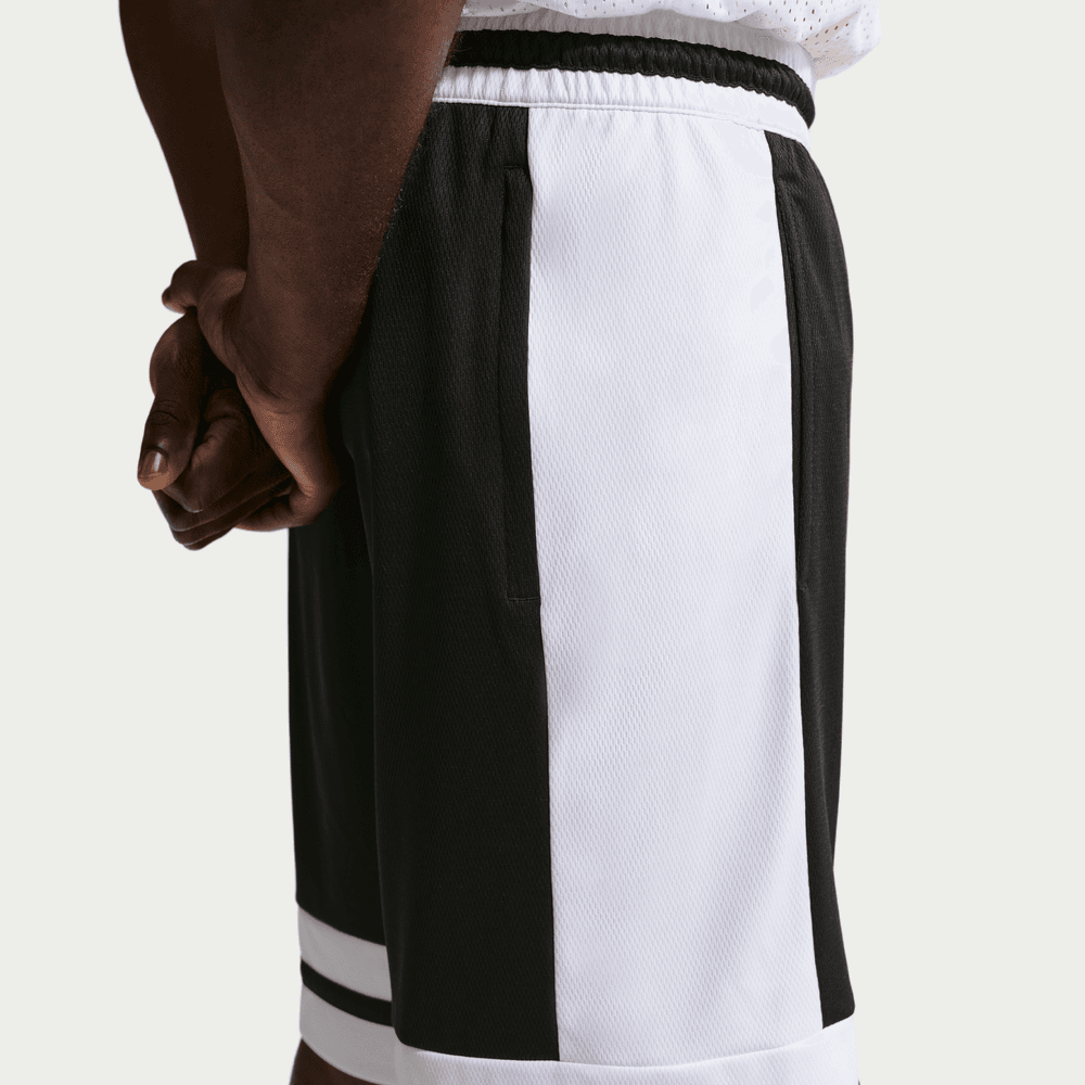 Nike Men's Dri-FIT 10" Game Classic Basketball Shorts 'Black/White'