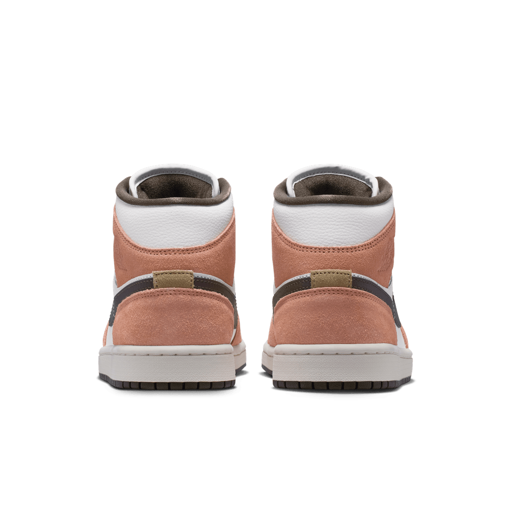 Jordan 1 Mid Women's Shoes 'Sail/Hazel/Cognac'