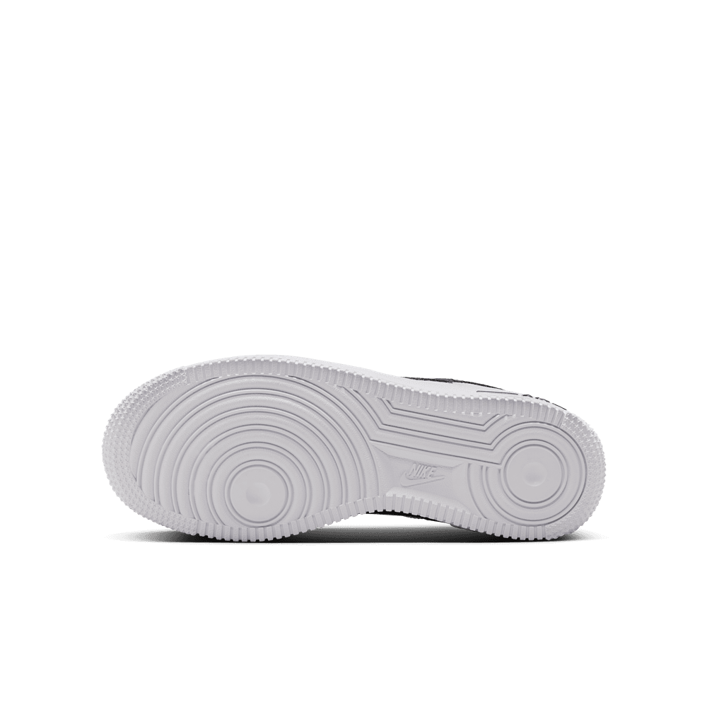 Nike Air Force 1 Low Big Kids' Shoes (GS) 'White/Black'