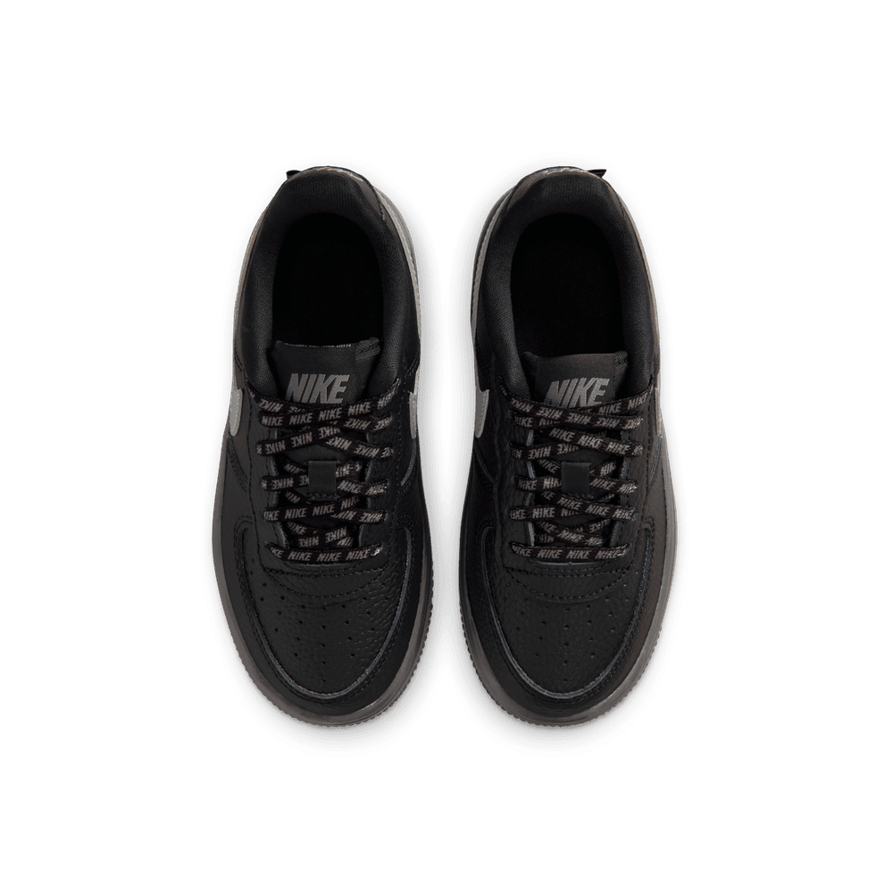 Nike Force 1 Low Little Kids' Shoes (PS) 'Black/Smoke Grey'