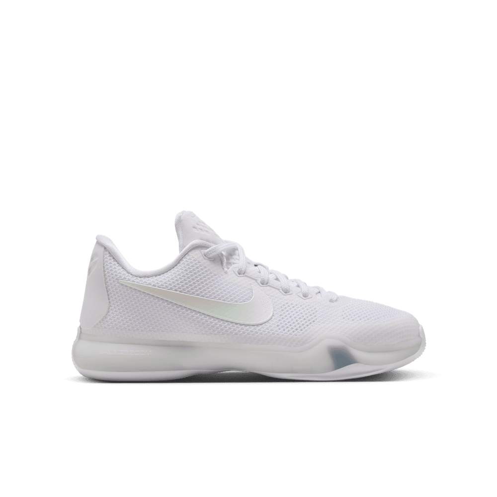 Kobe Bryant Kobe 10 Protro "Halo" Big Kids' Shoes (GS) 'White'