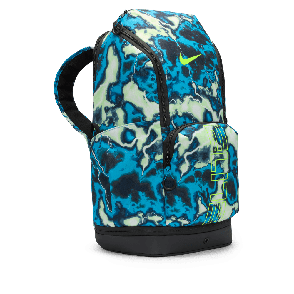Nike Varsity Elite Printed Backpack (32L) 'Blue/Black/Volt'