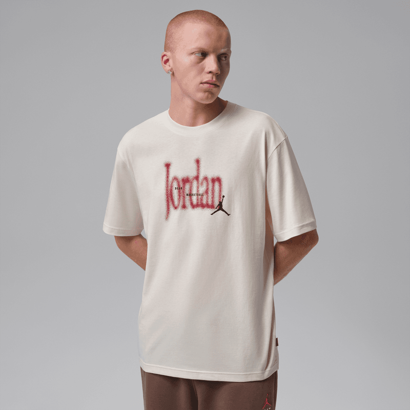 Jordan Brooklyn Men's T-Shirt 'Soft Pearl'