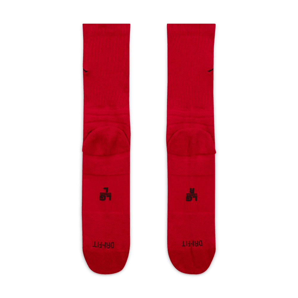 Jordan Flight Crew Basketball Socks 'Red/Black'