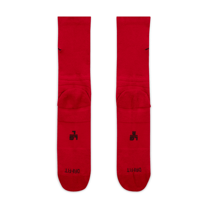 Jordan Flight Crew Basketball Socks 'Red/Black'