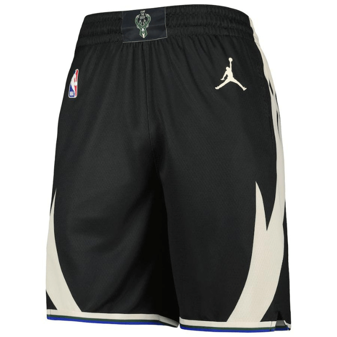 Milwaukee Bucks Statement Edition Men's Jordan Dri-FIT NBA Swingman Basketball Shorts 'Black/Opal'