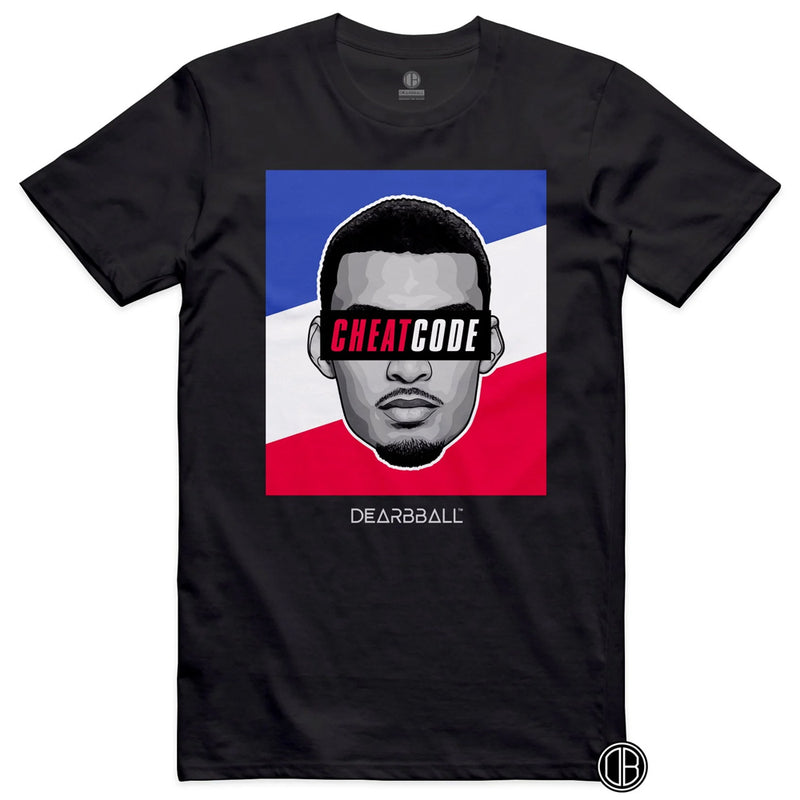 DearBBall Kids Tee - Victor Wembanyama CheatCode France 'Black'