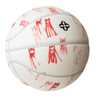 Comrade Wolfpack Berlin Premium Basketball Size 7 'White/Orange' basketball