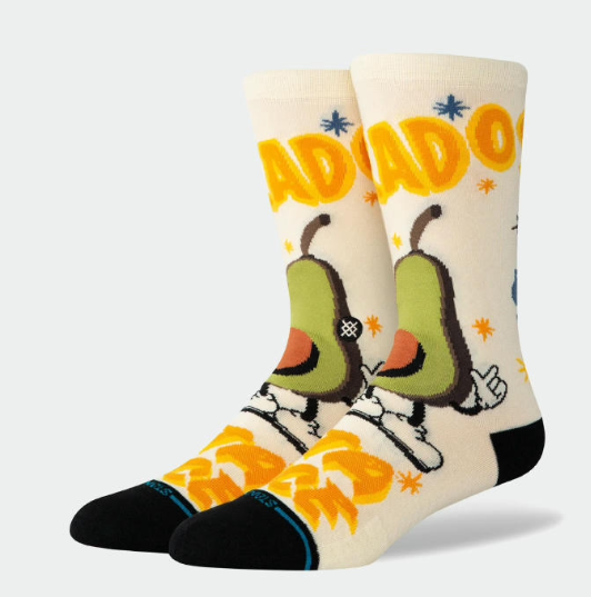 Stance Food Stand Crew Socks 'Canvas'