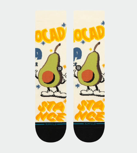 Stance Food Stand Crew Socks 'Canvas'