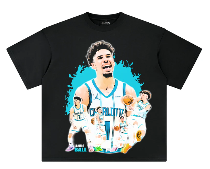 Athentiq Lamelo Ball V2 T-Shirt 'Black'