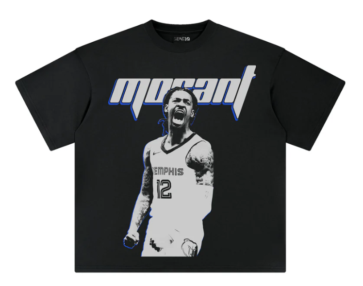 Athentiq Ja Morant Y2K T-Shirt 'Black'