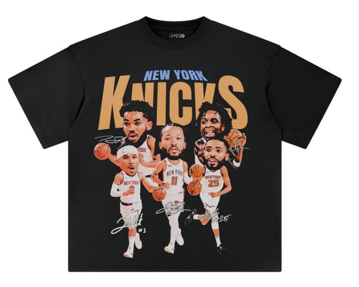 Athentiq 25 Knicks T-Shirt 'Black'