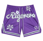 Rigorer Shorts Flowers 'Violet'